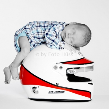 Foto Hüss - Portrait - Baby - Newborn - Helm