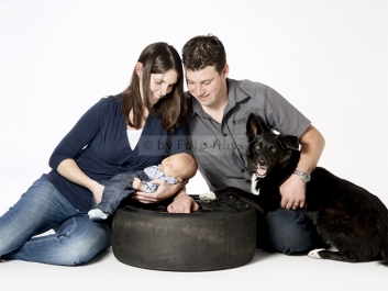Foto Hüss - Portrait - Familie - Gruppen - Familie mit Hund
