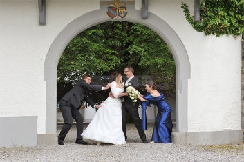 Foto Hüss - Hochzeit - lustig