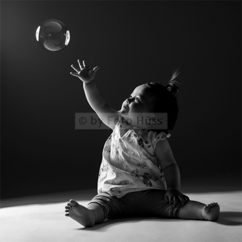 Foto Hüss - Portrait - Kinder - Seifenblase