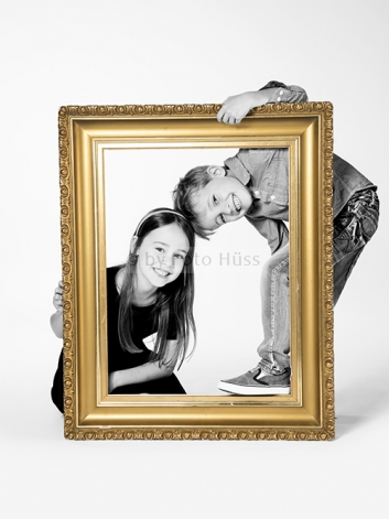 Foto Hüss - Portrait - Kinder - Rahmen