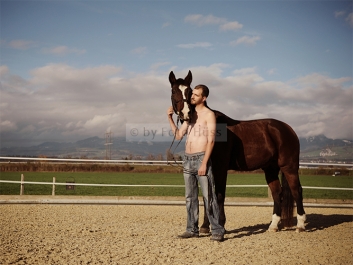 Foto Hüss - Portrait - Männer - Outdoor - Pferd