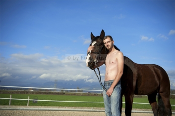 Foto Hüss - Outdoor - Portrait -  Aufnahmen - Mann - Pferd