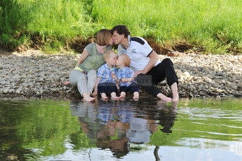 Foto Hüss - Outdoor - Portrait -  Aufnahmen - Familie - Wasser